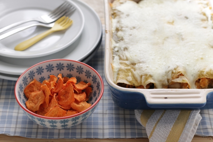 Veggie Packed Enchiladas