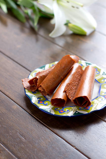 Strawberry Fruit Leathers