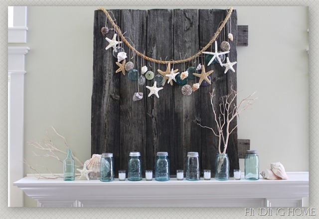 Seashell Mantel Garland