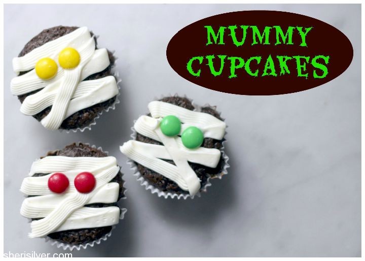 Mummy Cupcakes