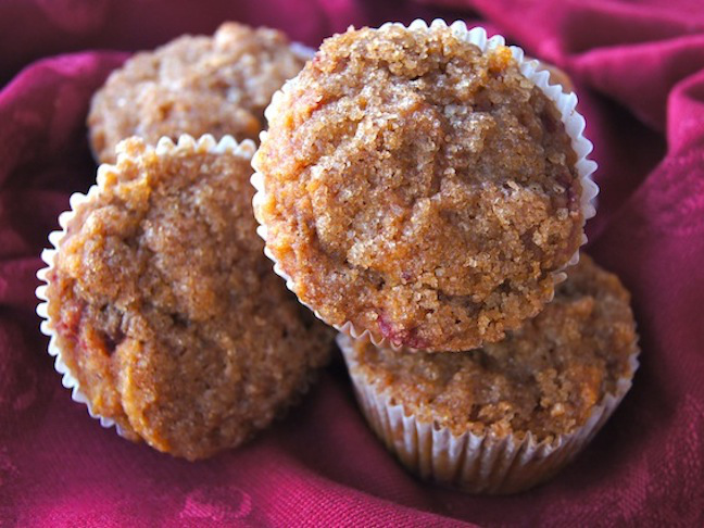 Gluten-Free Spiced Cranberry Sauce Corn Muffin Recipe