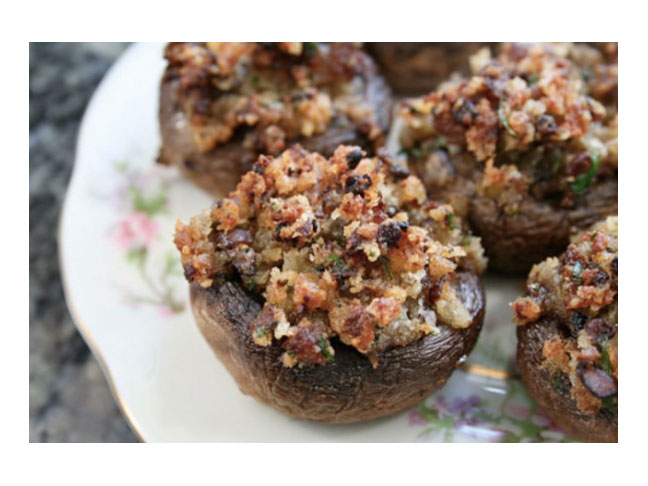 Stuffing Stuffed Mushrooms