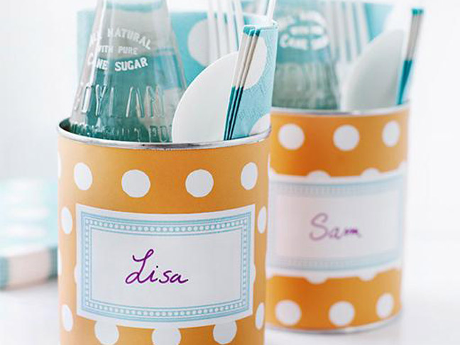 DIY Picnic Place Settings