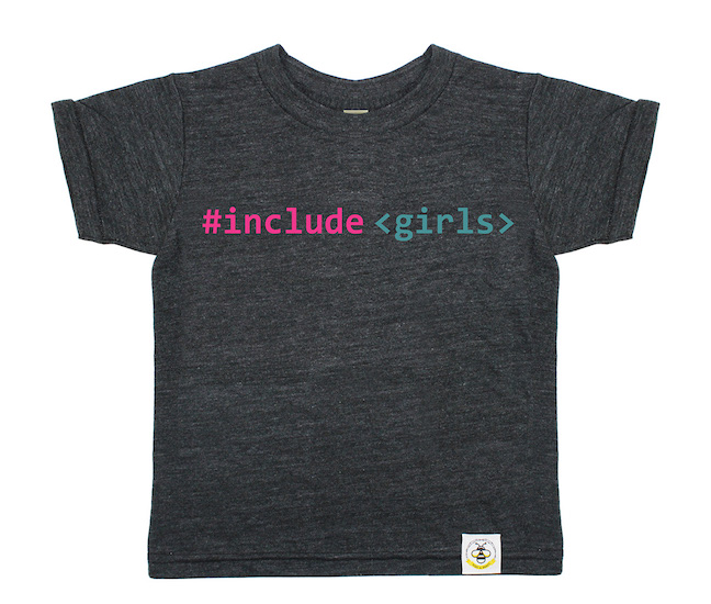 Girls' Coding Tee