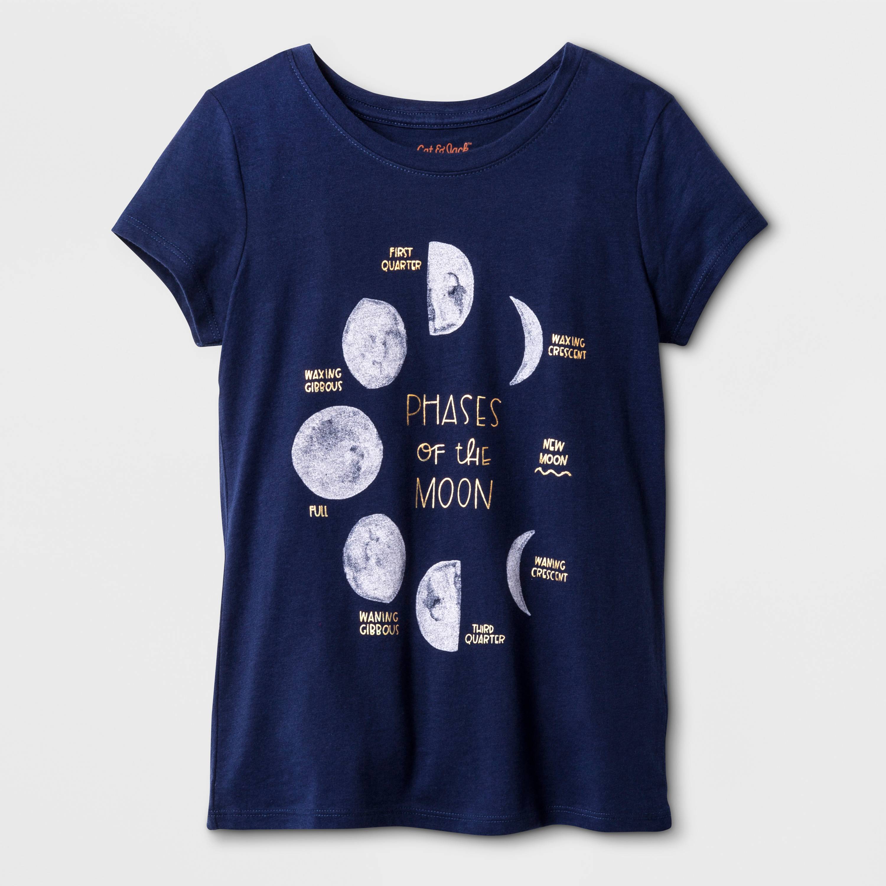 Girls' Moon Tee