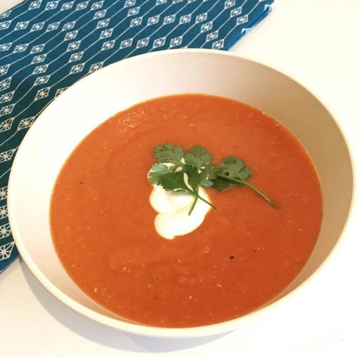 Red Lentil and Tomato Soup