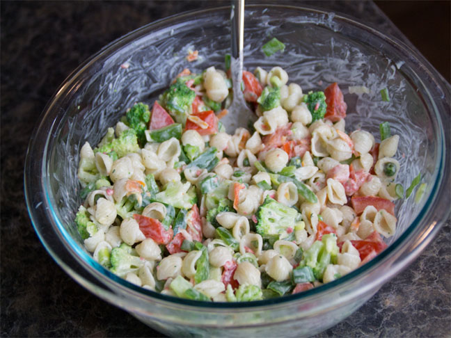 BLT Ranch Pasta Salad