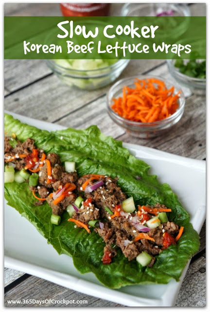 Korean beef lettuce wraps