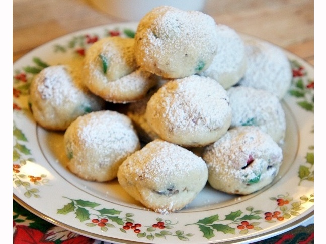 Christmas Snowball Cookies