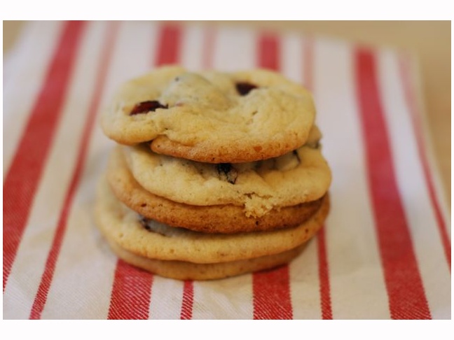 Cranberry Shortbread Cookies