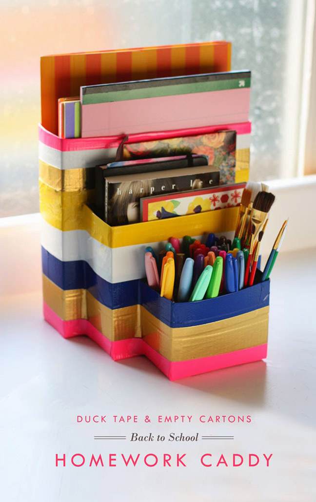 Create a Homework Caddy