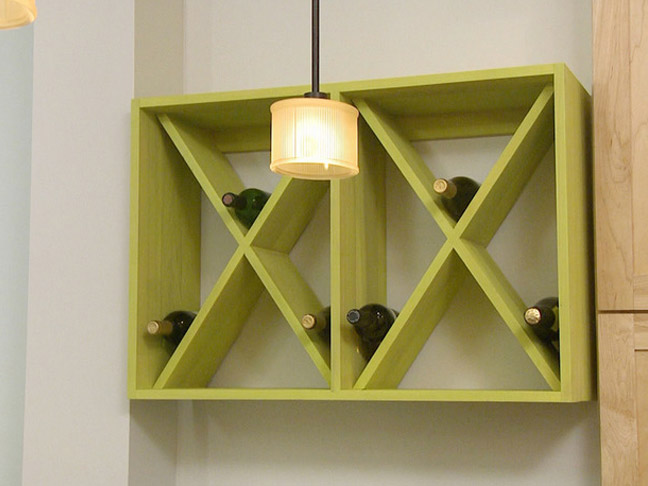 Wall Mounted Wine Rack