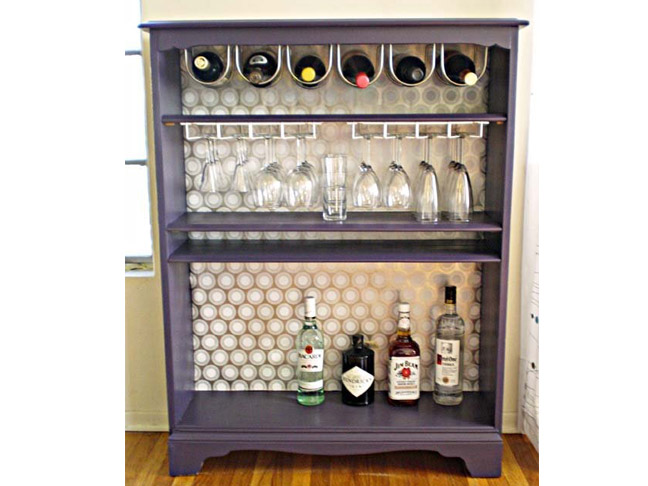 Bookcase Bar