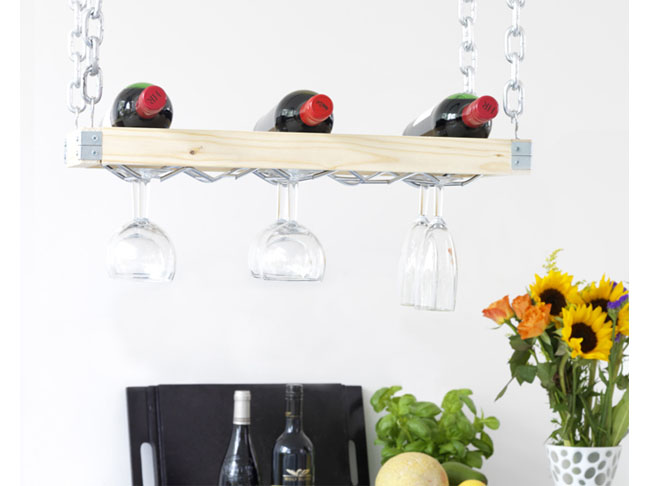 Hanging Wine Rack