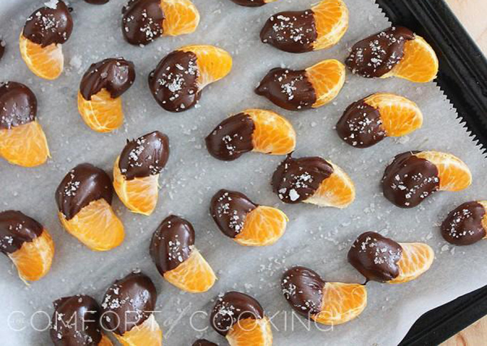 Chocolate Dipped Clementines