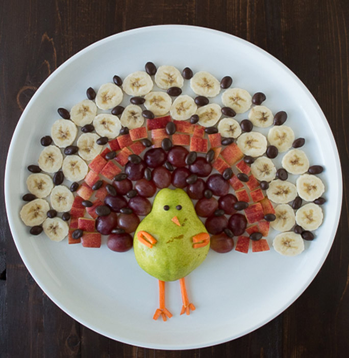 Turkey Fruit Platter