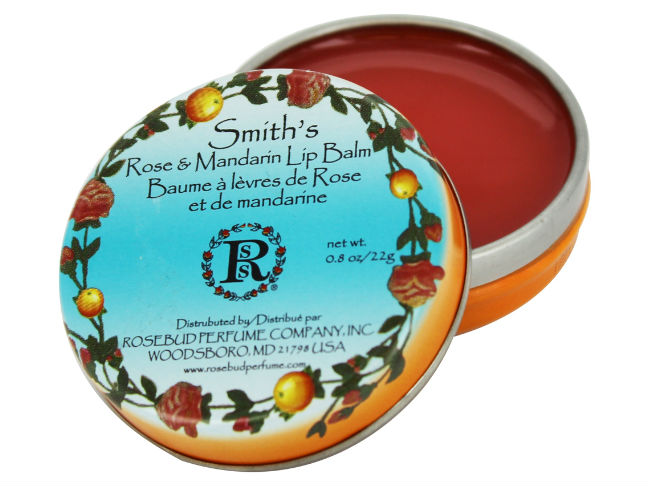 Smith’s Rose and Mandarin Lip Balm