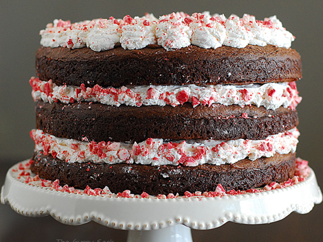 Chocolate Peppermint Torte