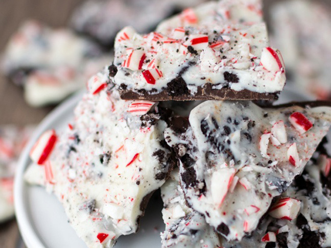 Oreo Peppermint Bark