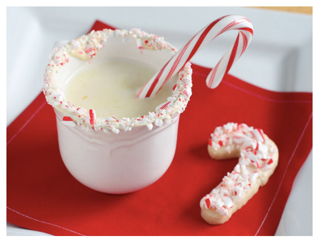 Candy Cane White Hot Chocolate