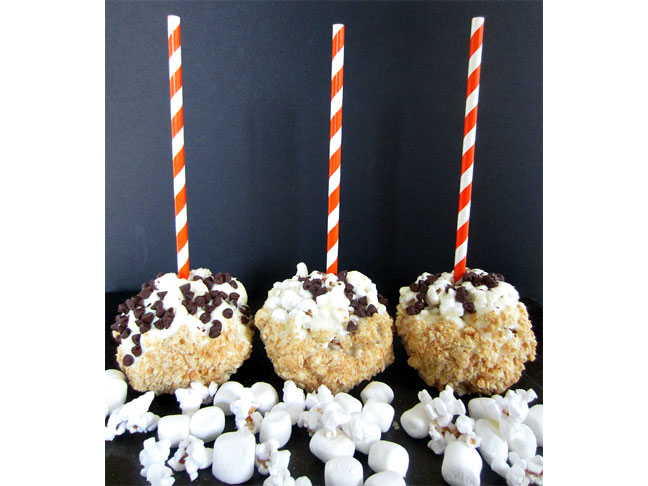 S'mores Popcorn Balls