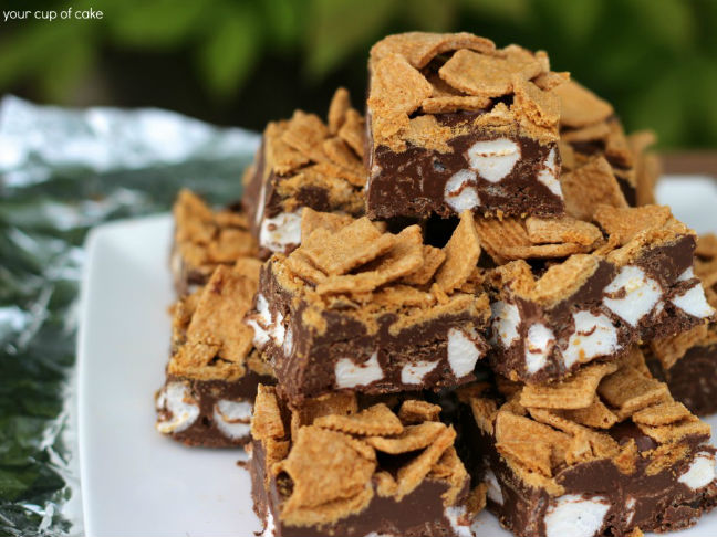 S'mores Fudge