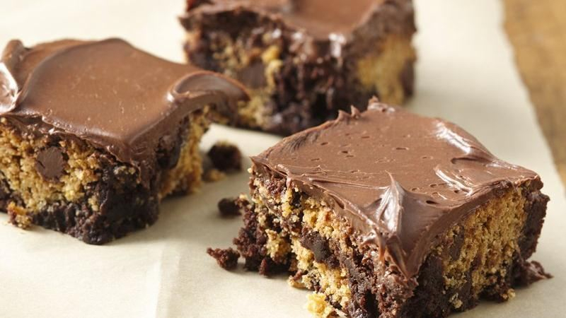 Chocolate Chip Cookie Dough Brownies