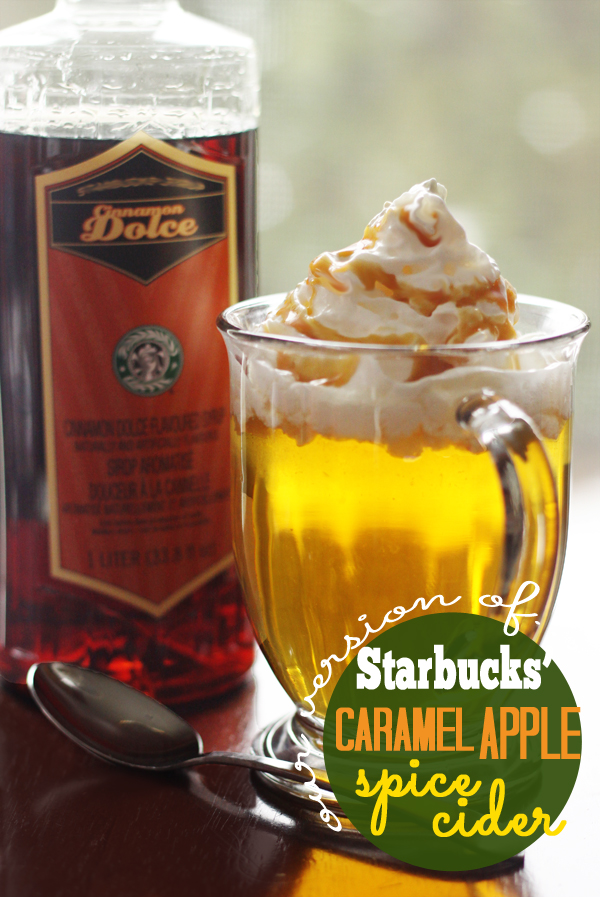 Starbucks Caramel Apple Spice Cider