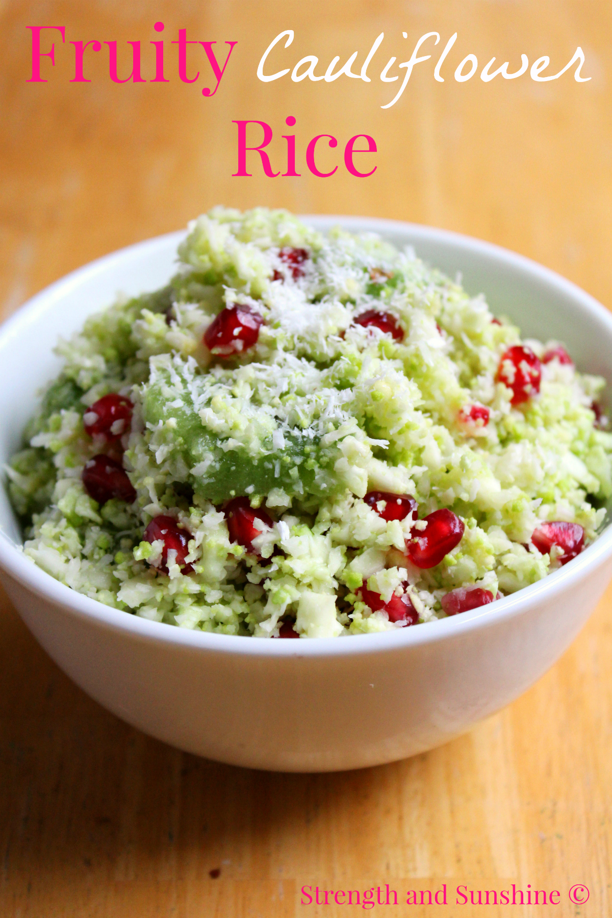 Fruity Cauliflower Rice