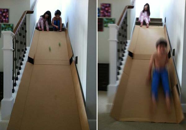 Cardboard Slide