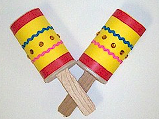 Recycled Maracas