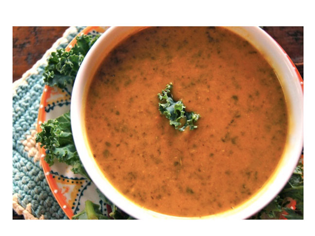 Kale Sweet Potato Soup