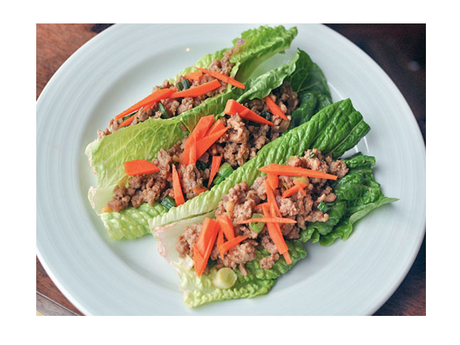 Thai Turkey Lettuce Wraps