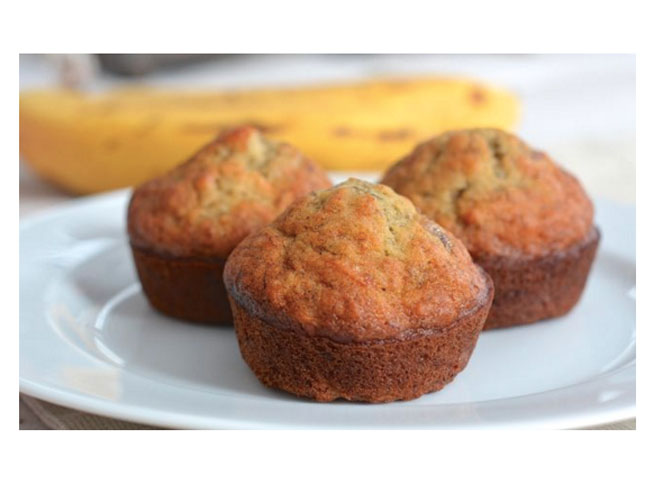 Banana Oatmeal Power Muffins