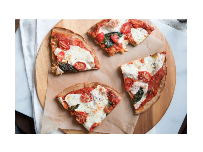 Gluten-Free Skinny Quinoa Pizza Crust