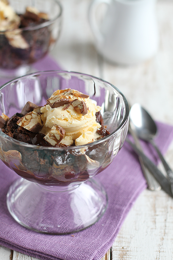 Slow Cooker Triple Chocolate Pudding Cake