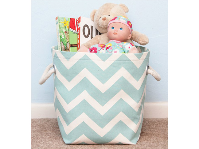 DIY Fabric Storage Basket