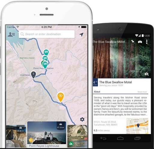 Roadtrippers App