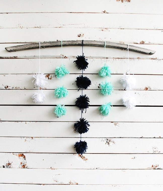 Pom Pom Wall Hanging