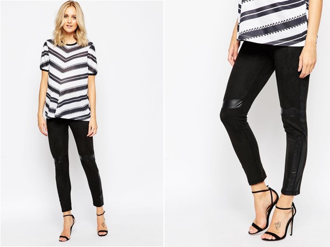 ASOS Suedette Maternity Leggings