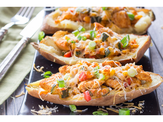 Tex Mex Sweet Potatoes