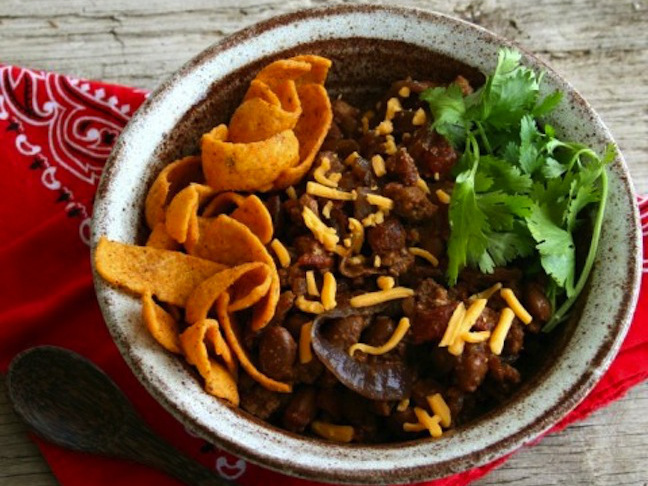 Healthier Santa Fe Frito Pie 