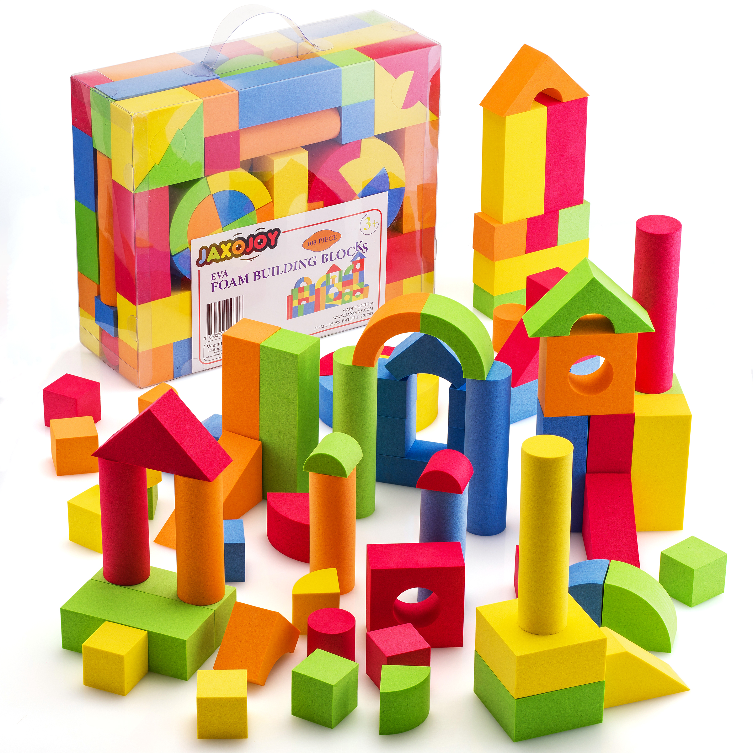 JaxoJoy Foam Building Blocks