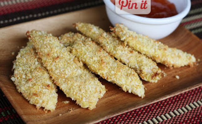 Crispy Coconut Chicken Fingers