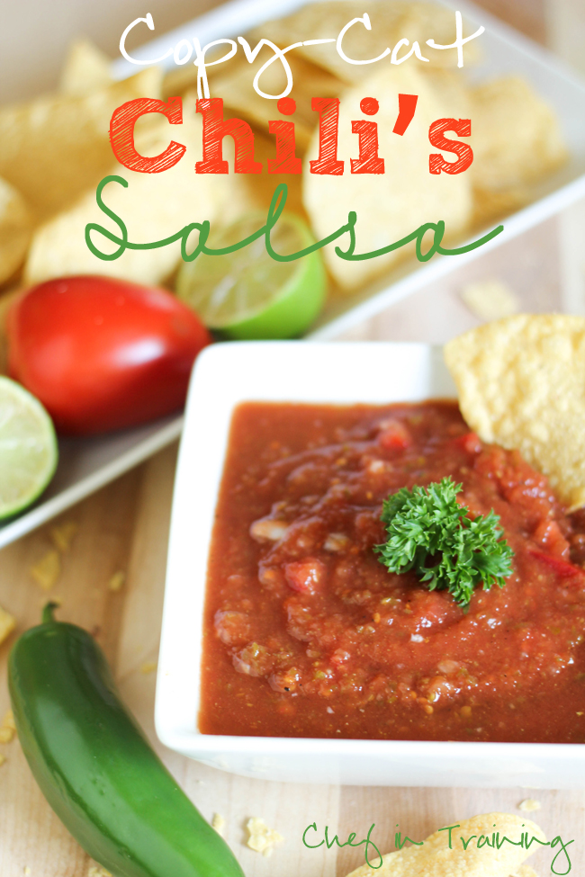 Chili's Salsa Copycat 