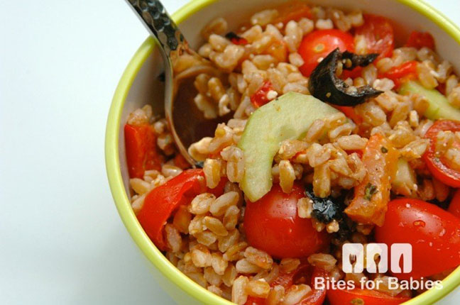 Greek Farro Salad