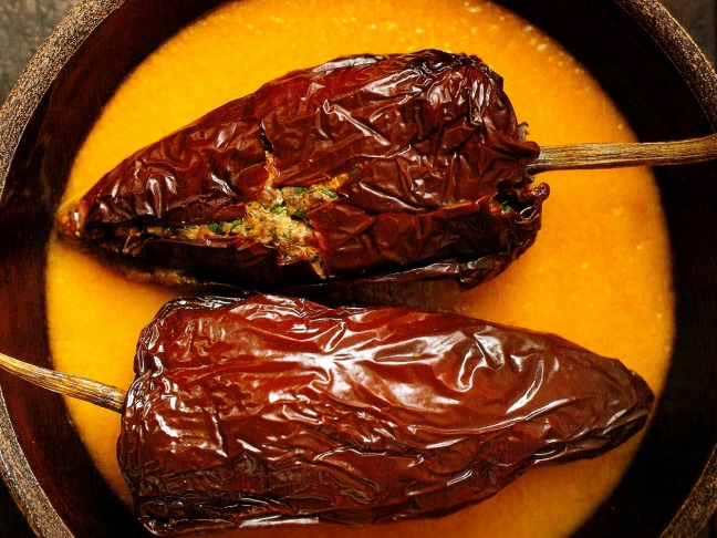 Chef Roberto Santibanez's Stuffed Ancho Chiles