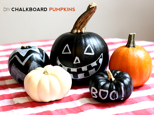 Chalkboard Pumpkins