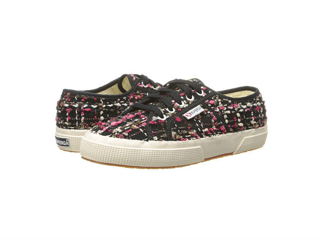 Superga boucle sneakers 