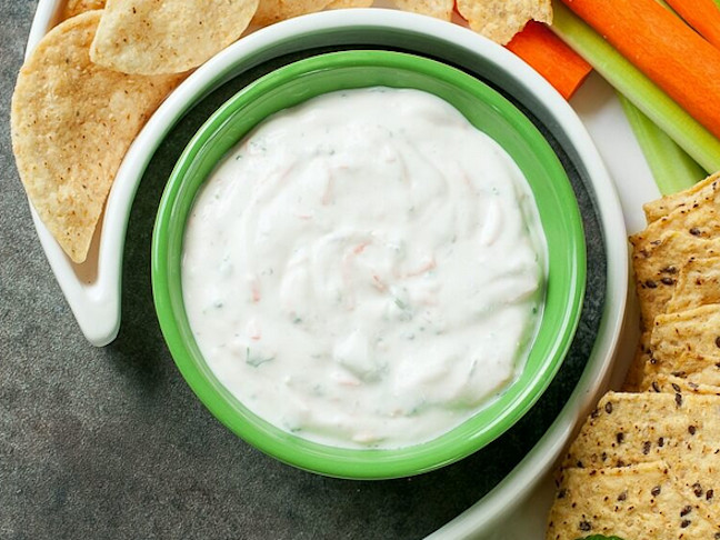 Healthy Garden Veggie Dip